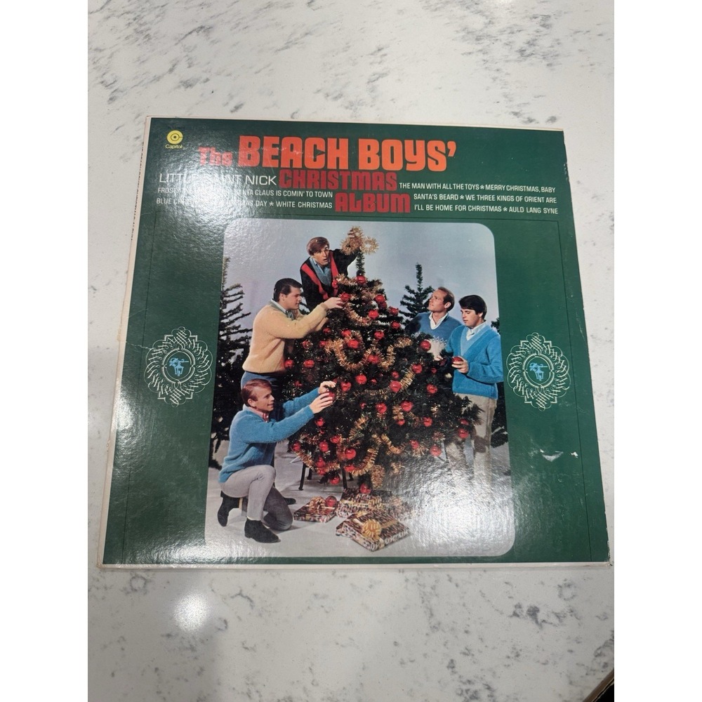 The Beach Boys 1964 Christmas Album Vintage Vinyl LP, Capitol Record ST-2164
